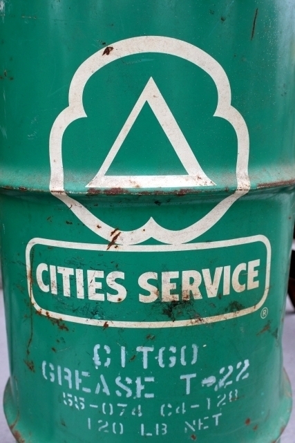 画像2: dp-260529-06 CITIES SERVICE 1960's 120 LB. NET GREASE CAN