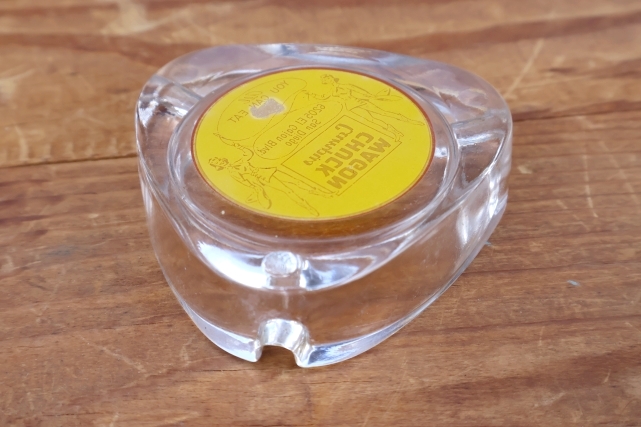 画像5: ct-260204-60 Campus CHUCK WAGON VINTAGE GLASS ASHTRAY