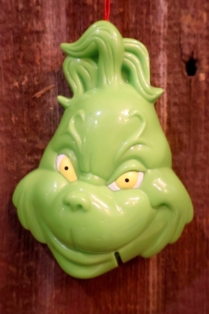 画像1: ct-250205-01 Grinch / How the Grinch Stole Christmas 2000 Wendy's Kid's Meal Toy "Grinch Sticker Dispenser"