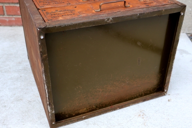 画像17: dp-260325-26 E. EDELMANNS & CO. / 1940's METAL CABINET