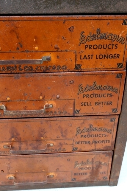 画像3: dp-260325-26 E. EDELMANNS & CO. / 1940's METAL CABINET