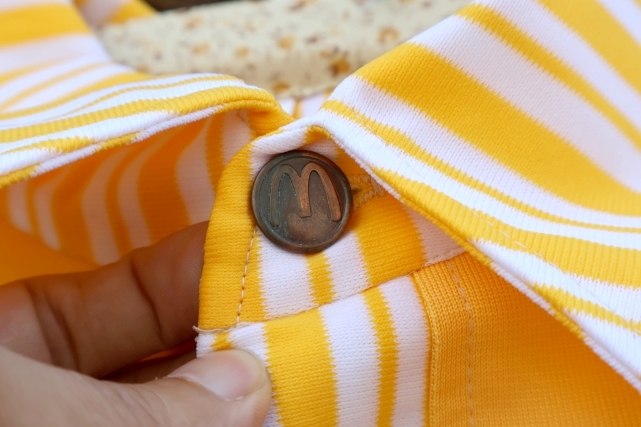 画像4: dp-250205-47 McDonald's 1970's Crew Uniform XL