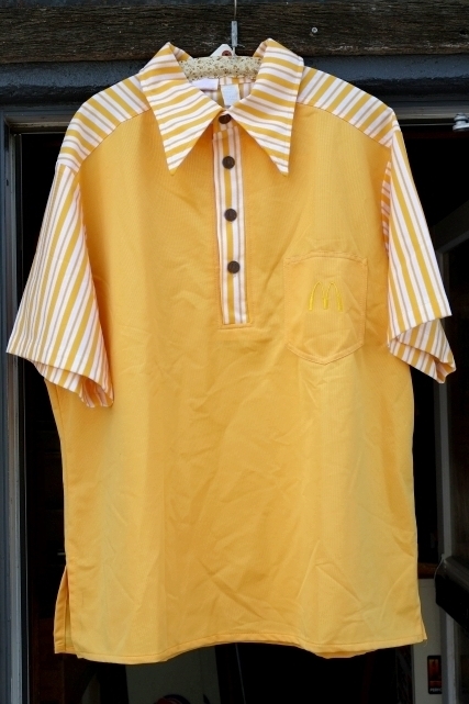 画像1: dp-250205-47 McDonald's 1970's Crew Uniform XL