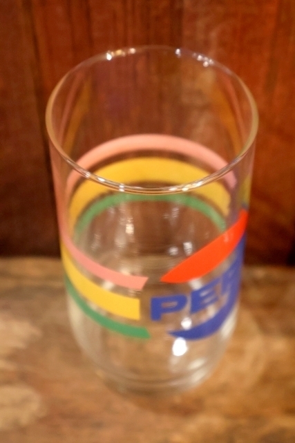 画像5: gs-250205-33 PEPSI 2000's GLASS "70's Stripe"