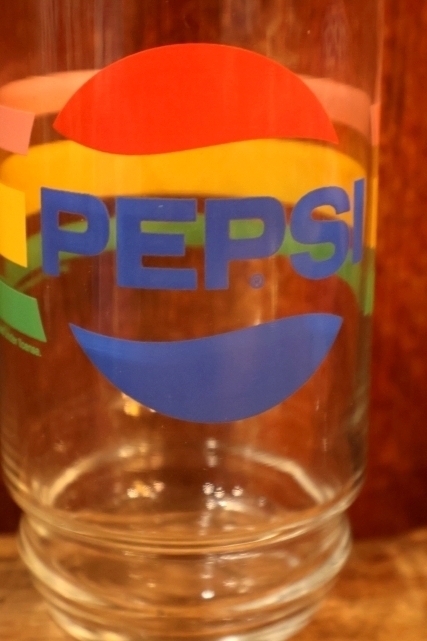 画像2: gs-250205-33 PEPSI 2000's GLASS "70's Stripe"