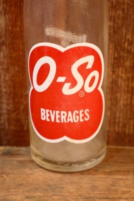 画像2: dk-104 O-So BEVERAGES 1950's 10 FL.OZ. BOTTLE