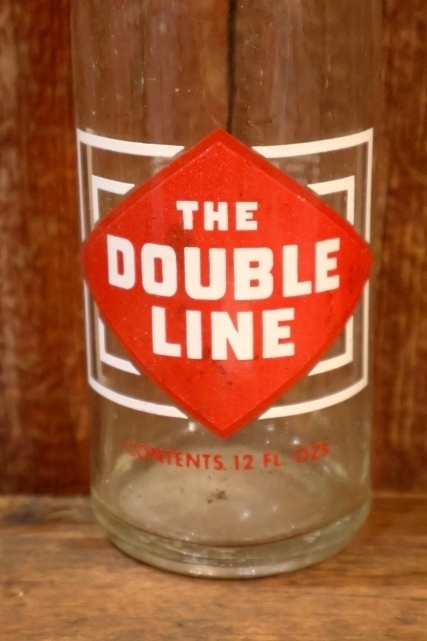画像2: dk-105 THE DOUBLE LINE 1950's 12 FL.OZ. BOTTLE