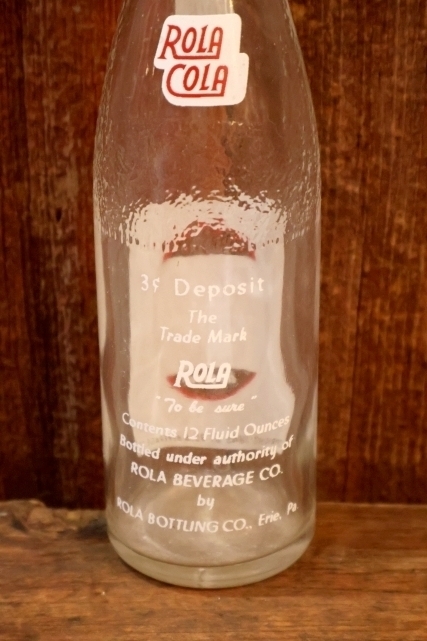 画像3: dk-102 ROLA COLA 1950's 12 FL.OZ. BOTTLE
