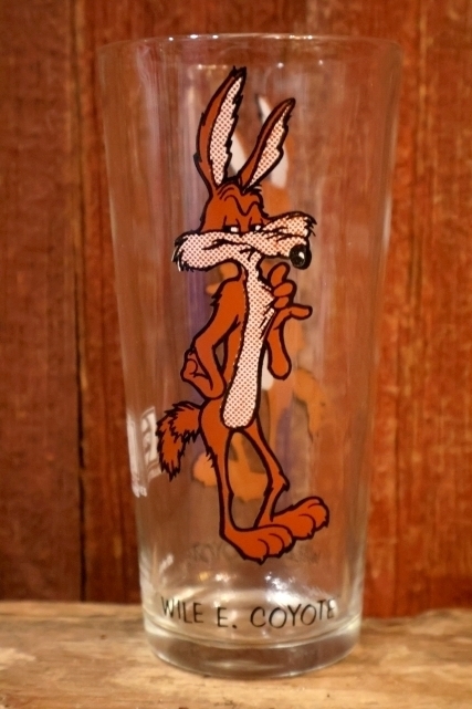画像1: gs-260601-03 Wile E. Coyote / PEPSI 1973 Collector Series Glass