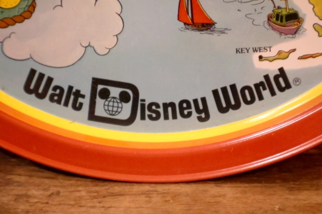 画像6: ct-260601-07 Walt Disney World / 1970's Serving Tin Tray 