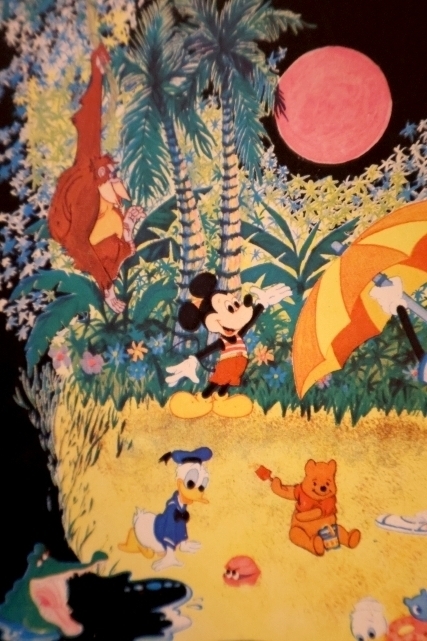 画像2: ct-260601-06 Walt Disney World / 1970's Serving Tin Tray 