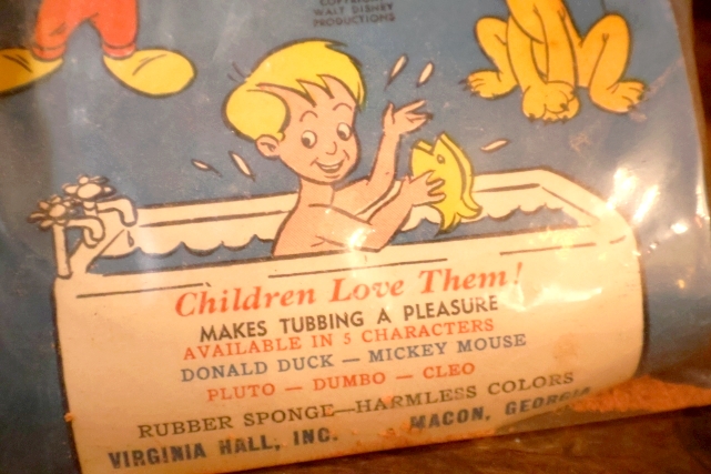 画像11: ct-260322-27 Mickey Mouse / Virginia Hall, Inc. 1940's-1950's Sponge Bath Toys