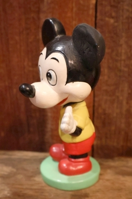 画像5: ct-230907-10 【ジャンク品】Mickey Mouse / 1960's Chalk Ware Bobble Head Nodder