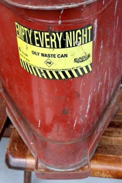 画像2: dp-260601-25 EAGLE / 1950's-1960's Waste Trash Can