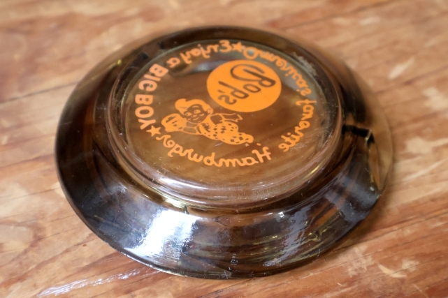 画像7: dp-260204-60 Bob's BIG BOY 1960's Glass Ashtray