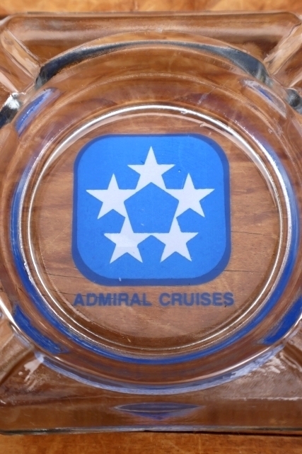 画像1: dp-241106-109 ADMIRAL CRUISES 1980's-1990's Glass Ashtray