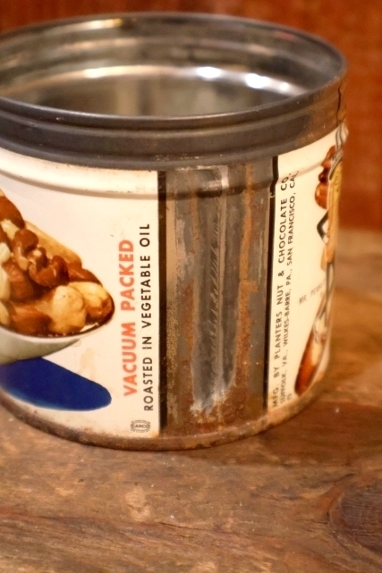画像5: ct-260601-13 PLANTERS / MR.PEANUT 1950's DE LUXE Salted MIXED NUTS CAN