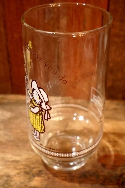 画像4: gs-250618-12 Holly Hobbie / Coca-Cola 1970's Novelty Glass