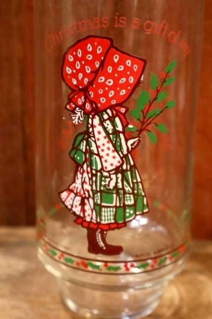 画像2: gs-250618-15 Holly Hobbie / Coca-Cola 1970's Novelty Glass