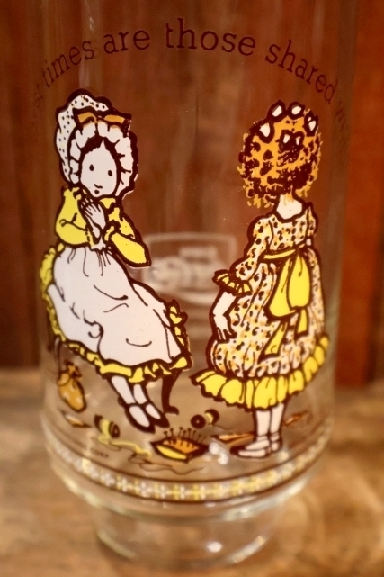 画像2: gs-250618-10 Holly Hobbie / Coca-Cola 1970's Novelty Glass