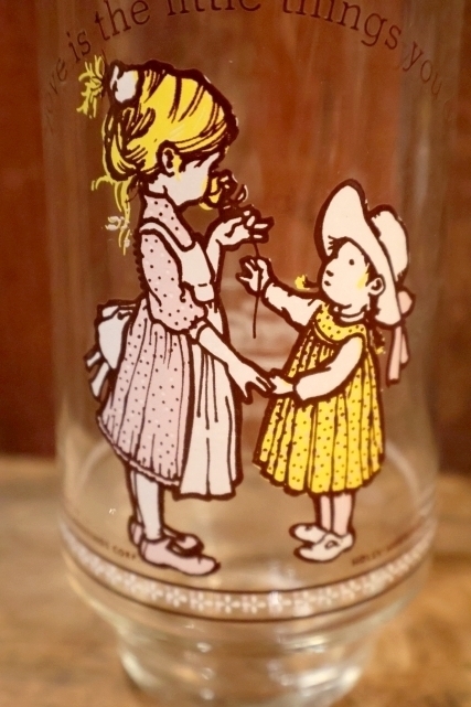 画像2: gs-250618-12 Holly Hobbie / Coca-Cola 1970's Novelty Glass