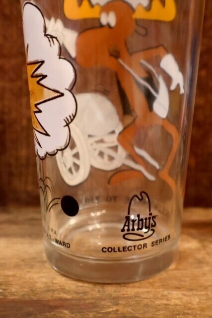 画像4: gs-251201-15 Bullwinkle / Arby's 1970's Novelty 11 oz. Glass