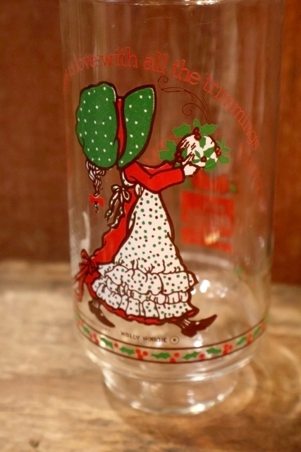画像2: gs-250618-16 Holly Hobbie / Coca-Cola 1970's Novelty Glass