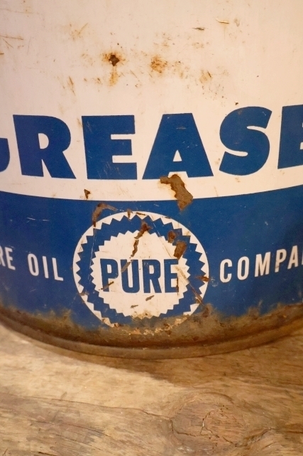 画像2: dp-250618-77 PURE Purelube 1960's 5 U.S. GALLONS GREASE CAN