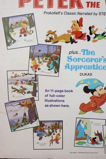 画像11: nt-260601-03 WALT DISNEY'S PETER AND THE WOLF 1959 LP Record