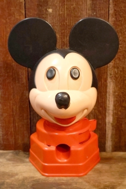 画像1: ct-240214-137 Mickey Mouse / Hasbro 1968 Gum Ball Machine