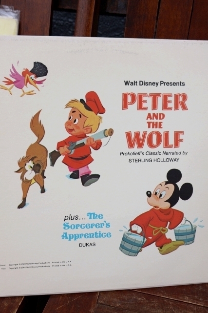 画像4: nt-260601-03 WALT DISNEY'S PETER AND THE WOLF 1959 LP Record