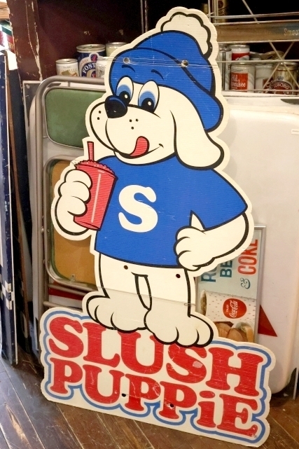 画像1: ct-260204-05 SLUSH PUPPiE / 1990's Plastic Sign