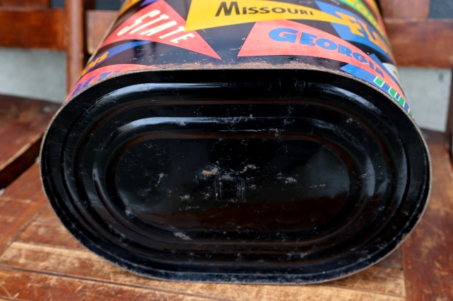 画像13: dp-260601-01 HARVELL 1950's-1960's COLLEGE PENNANT TRASH CAN
