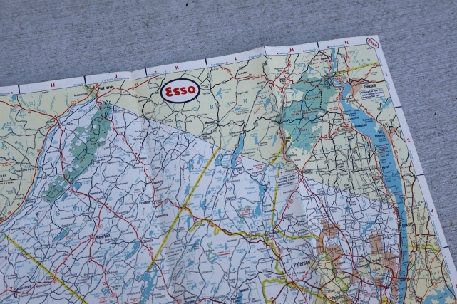 画像5: dp-250728-05 Enco 1953 Road Map "New Jersey"