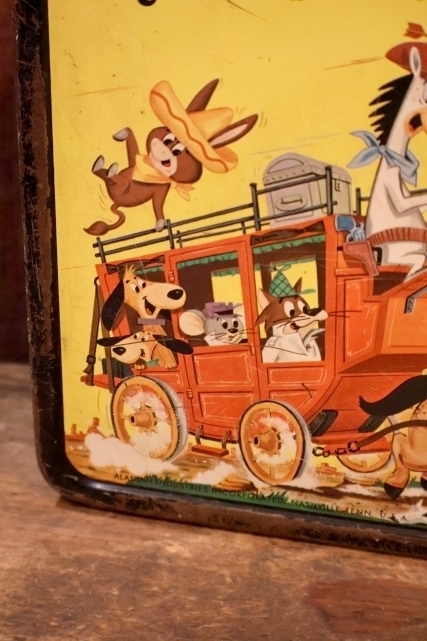 画像6: ct-260401-53 YOGI BEAT AND FRIENDS 1963 ALADDIN Metal Lunch Box