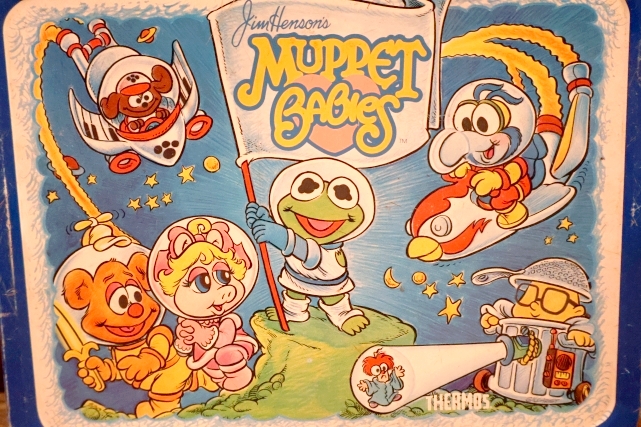 画像4: ct-210501-29 MUPPET BABIES / THERMOS 1980's Metal Lunch Box