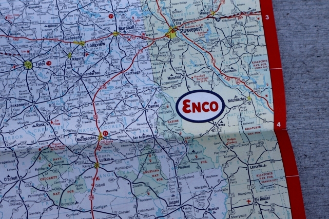 画像6: dp-250728-05 Enco 1962 Road Map "Texas"