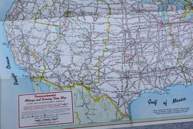 画像7: dp-220301-21 TEXACO 1962 Road Map "NEW MEXICO"