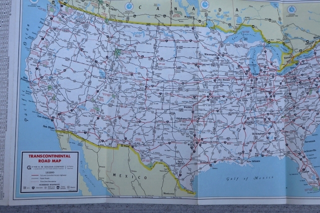 画像7: dp-220301-21 TEXACO 1969 Road Map "MONTANA"