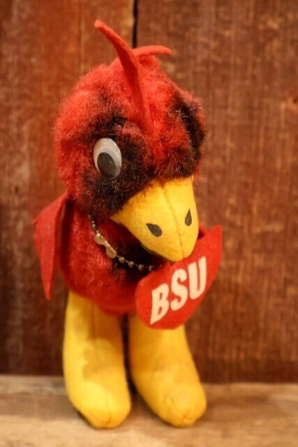画像3: ct-250908-01 Collegiate 1950's-1960's College Mascot Doll "BSU" Bird
