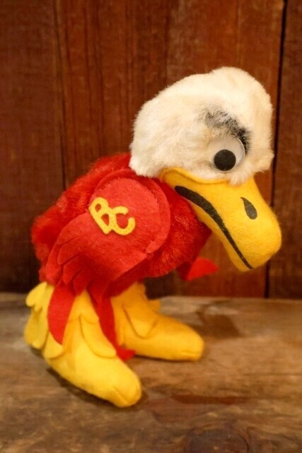 画像1: ct-250908-01 Collegiate 1950's-1960's College Mascot Doll "BC" Bird