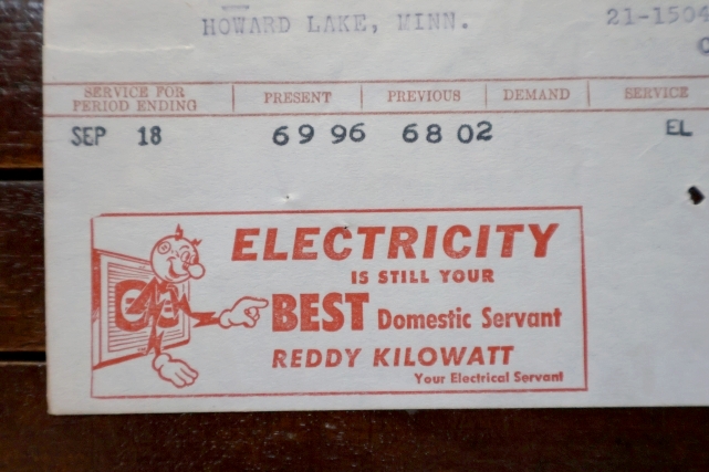 画像2: ct-260401-03 Reddy Kilowatt 1940's Northern States Power Company Commercial (C)