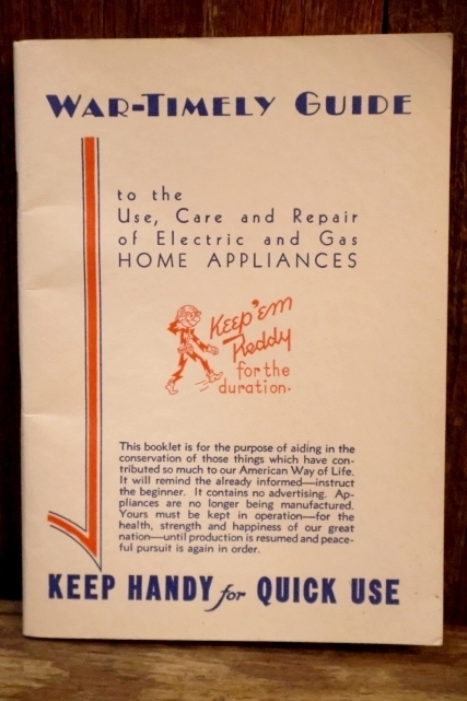 画像1: ct-260401-03 Reddy Kilowatt / 1940' WAR-TIMELY GUIDE