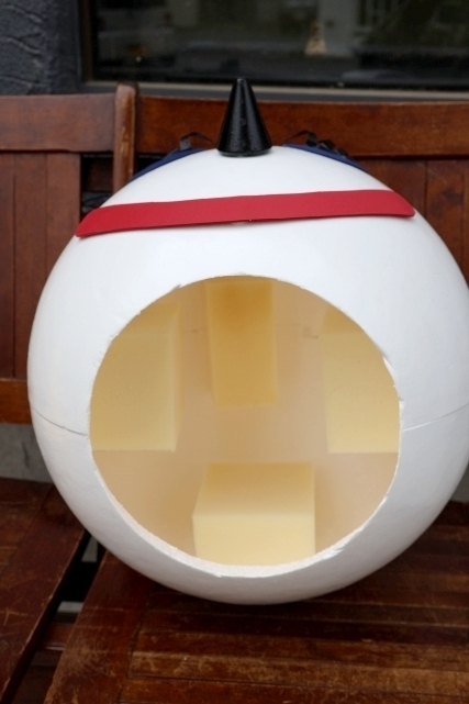 画像9: ct-260401-65 Mrs. Jack in the Box 2000's Halloween Costume Head