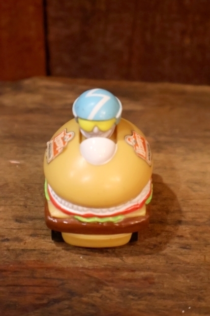 画像2: ct-250618-07 WENDY'S 1990 Kid's Meal Toy Fast Food RACERS "Sizzler Buggy"