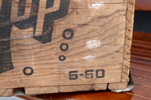 画像10: dp-260601-18 SEVEN UP 7 Up / 1960's Wood Crate Box