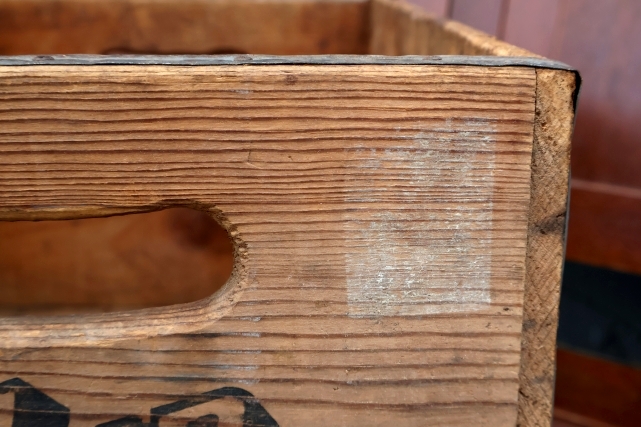 画像9: dp-260601-18 SEVEN UP 7 Up / 1960's Wood Crate Box