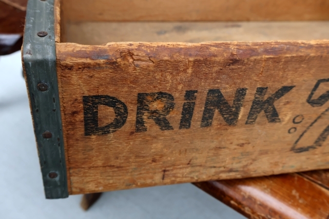 画像6: dp-260601-20 DRINK 7 Up DAIRY/ 1960's Wood Crate Box