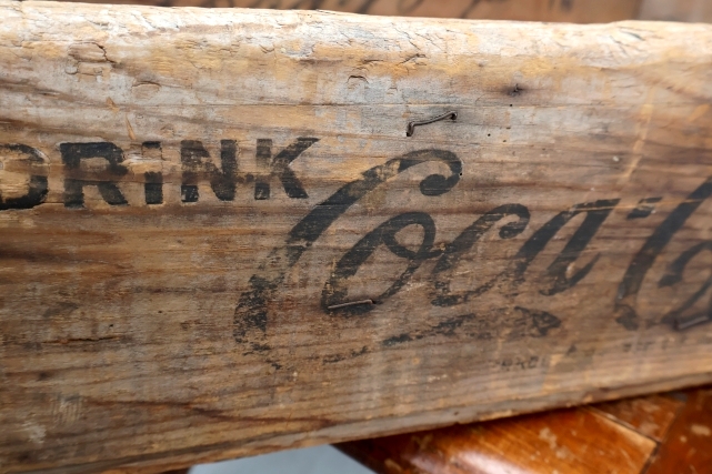 画像3: dp-260601-22 Coca-Cola / 1960's Wood Crate Box