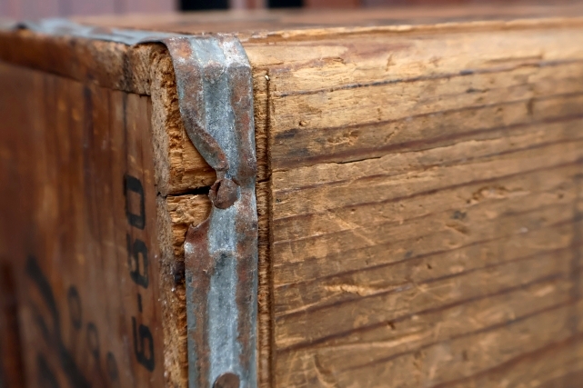 画像17: dp-260601-18 SEVEN UP 7 Up / 1960's Wood Crate Box